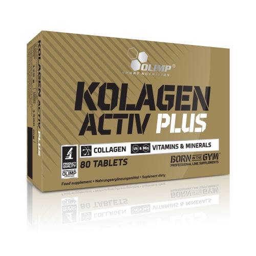 KOLAGEN ACTIV PLUS 80 TAB, Olimp (Trenger nytt bilde) - Tommi Nutrition