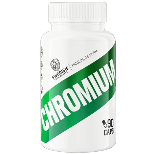 Krom Chromium - 90 kapsler, Swedish Supplements - Swedish Supplements - hos Tommi Nutrition