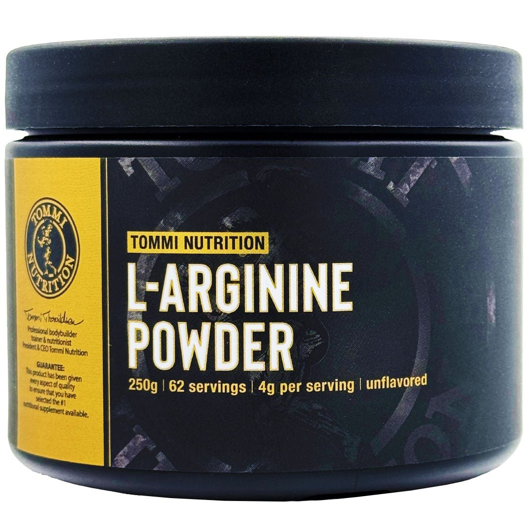 L - Arginine Powder 250g - TN - Tommi Nutrition - hos Tommi Nutrition
