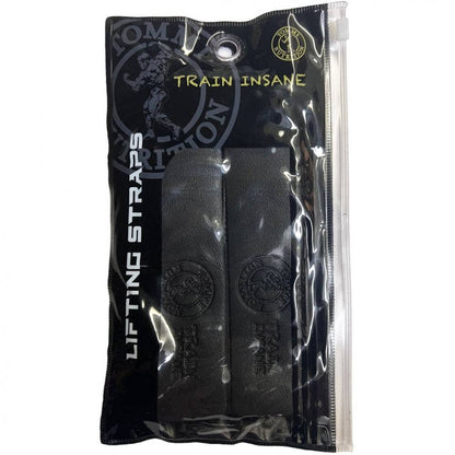 LEATHER LIFTING STRAPS BLACK, TN - Tommi Nutrition - hos Tommi Nutrition