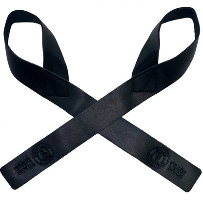 LEATHER LIFTING STRAPS BLACK, TN - Tommi Nutrition - hos Tommi Nutrition