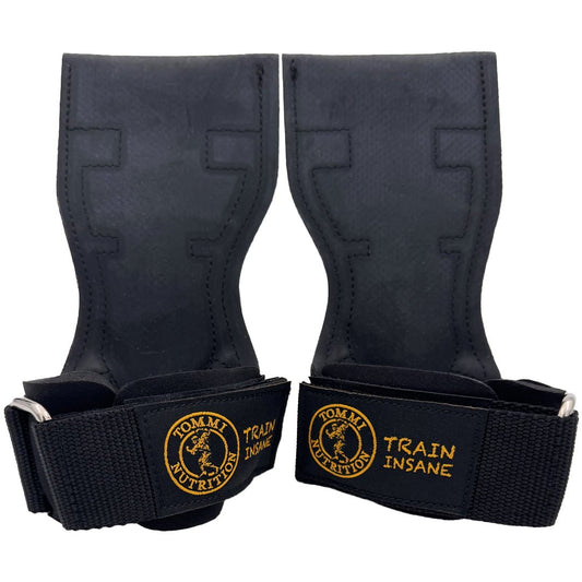 Lifting Grips, Black/Gold, TN - Tommi Nutrition - hos Tommi Nutrition