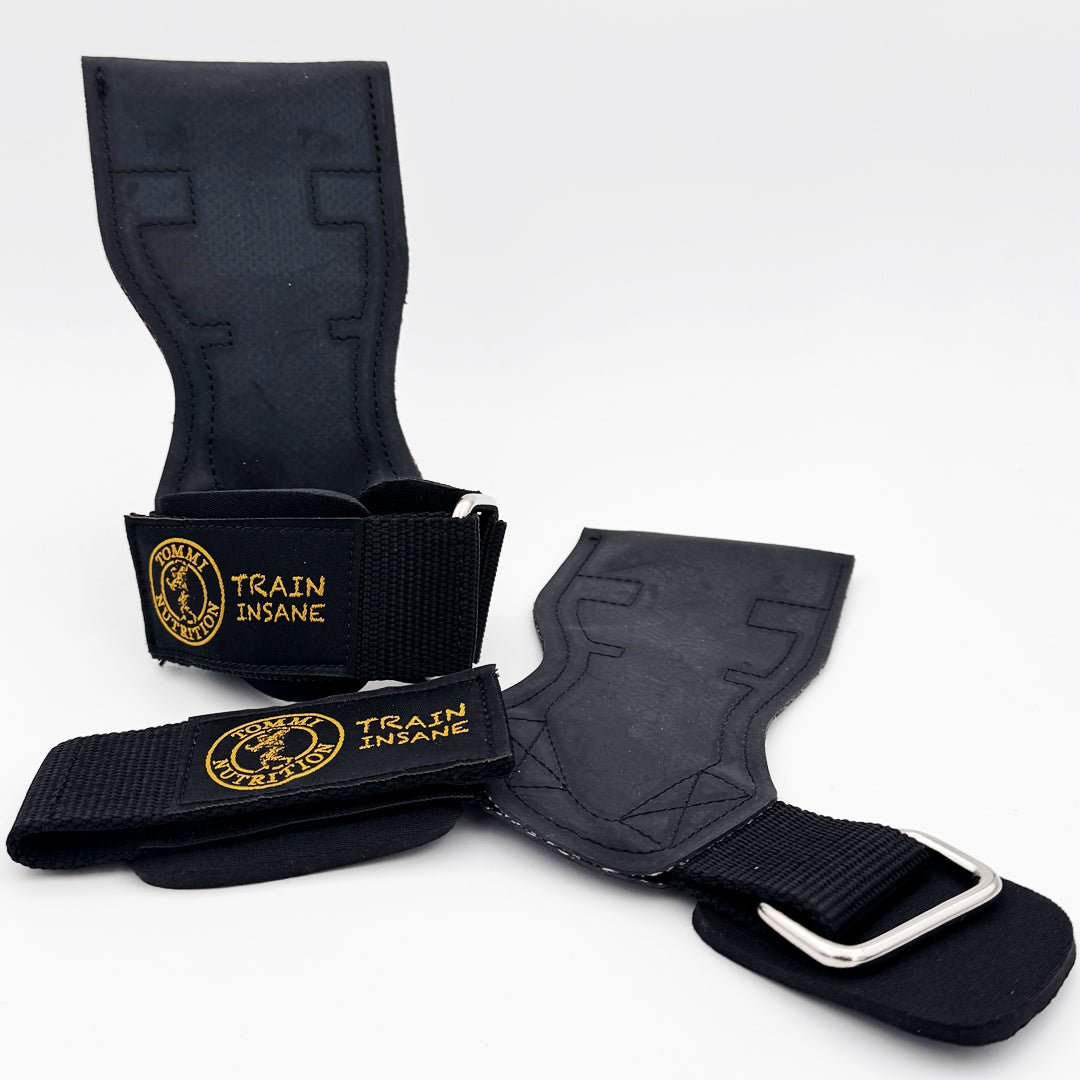 Lifting Grips, Black/Gold, TN - Tommi Nutrition - hos Tommi Nutrition