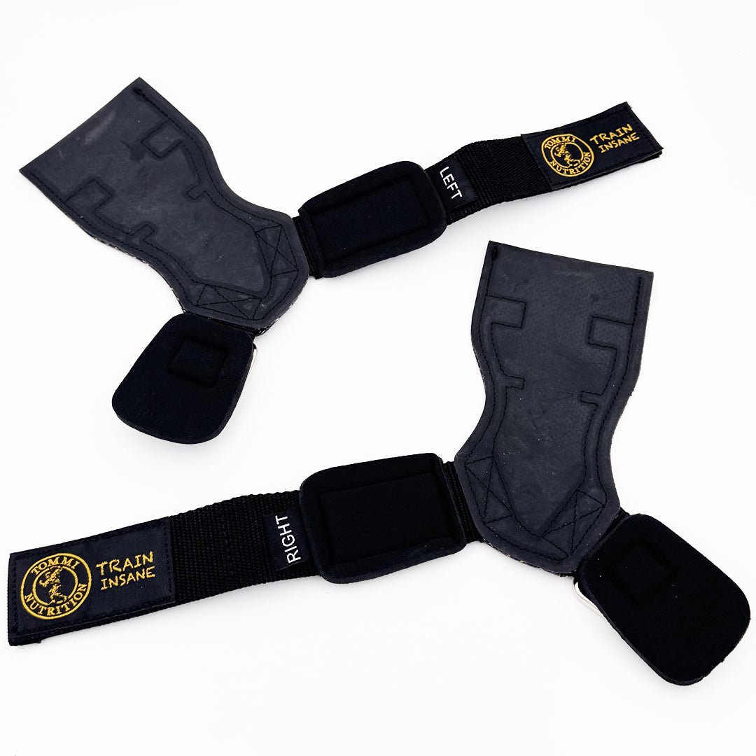 Lifting Grips, Black/Gold, TN - Tommi Nutrition - hos Tommi Nutrition