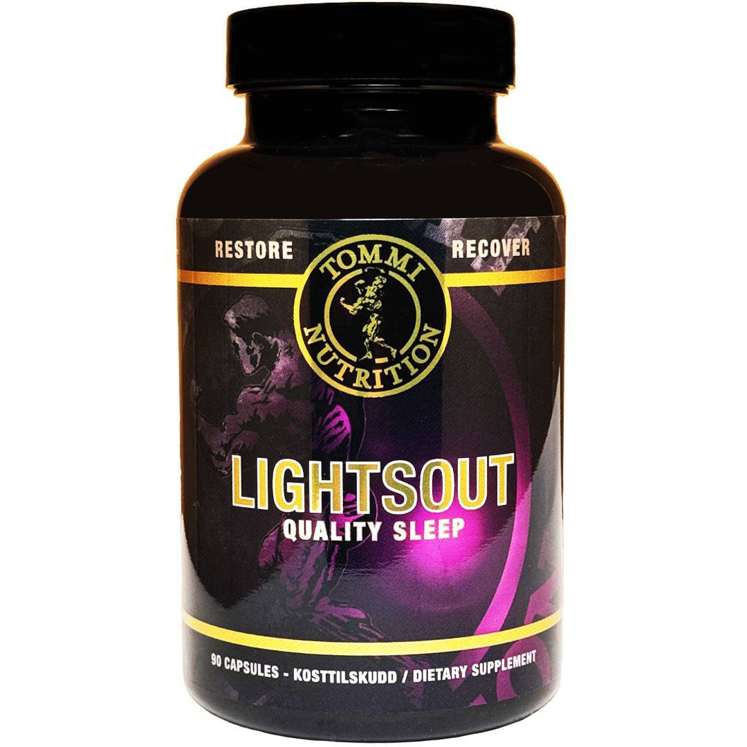 LIGHTSOUT QUALITY SLEEP - 90 KAPSLER - TN - Tommi Nutrition - hos Tommi Nutrition
