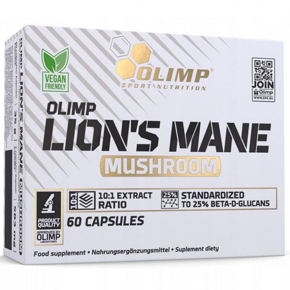 Lion's Mane Mushroom 60 caps, Olimp - Olimp - hos Tommi Nutrition