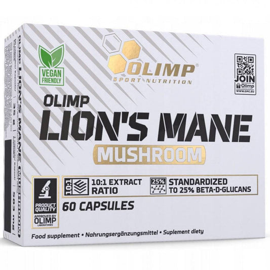Lion's Mane Mushroom 60 caps, Olimp - Olimp - hos Tommi Nutrition
