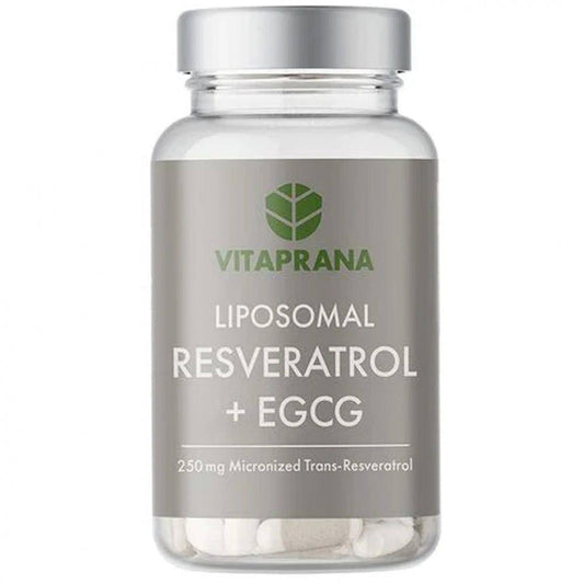 Liposomal Reservatrol + EGCG 30 kapsler - vitaprana - Vitaprana - hos Tommi Nutrition