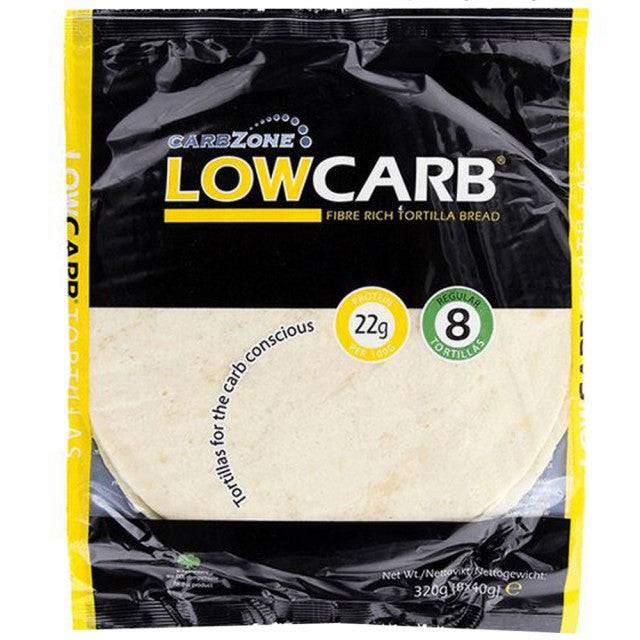 Low Carb Tortilla 320g, CarbZone - CarbZone - hos Tommi Nutrition