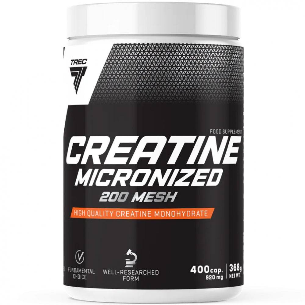 Creatine Micronized 200 mesh, 400 kapsler - Trec - Tommi Nutrition