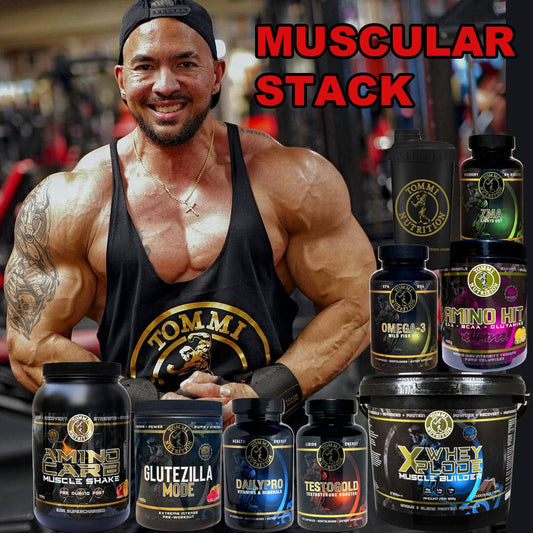 Muscular Stack - Tommi Nutrition - hos Tommi Nutrition