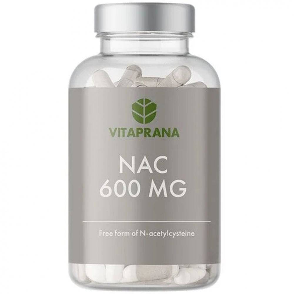 NAC, 600mg 100 kapsler, Vitaprana - Vitaprana - hos Tommi Nutrition