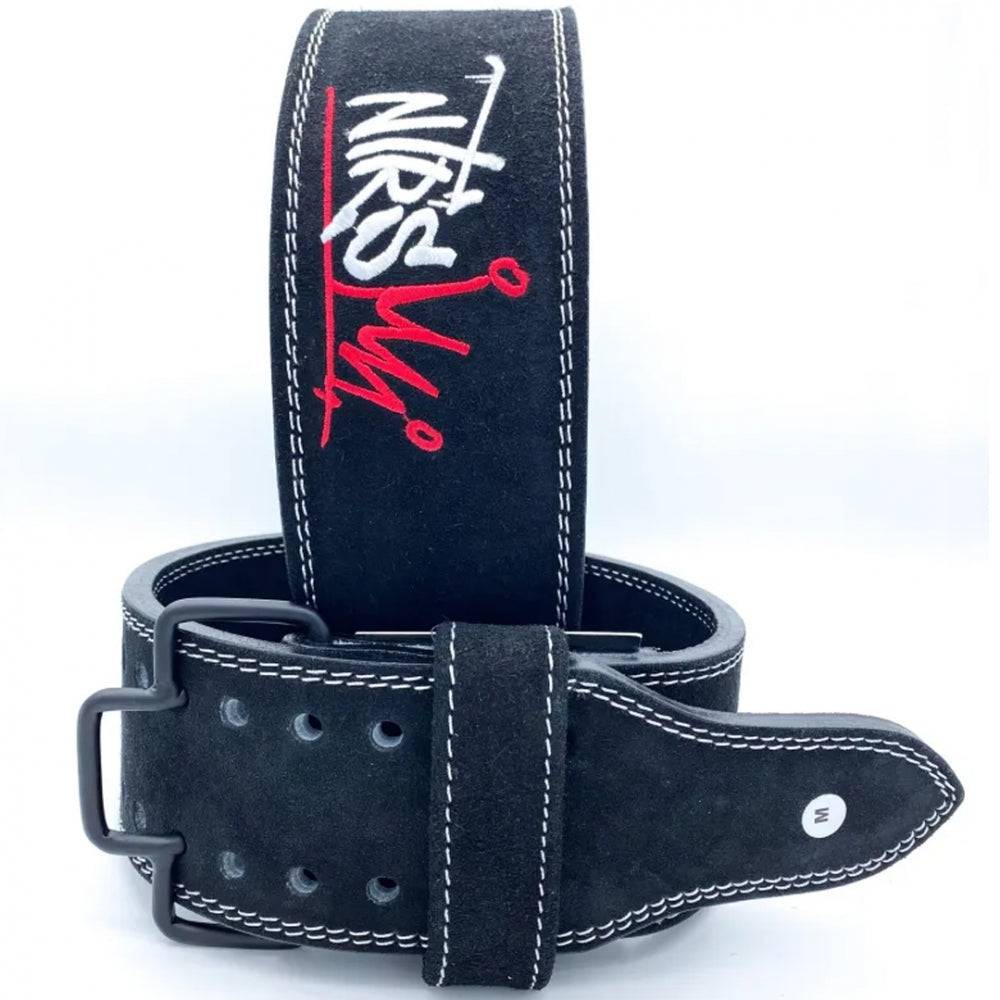 NTRS Weight Lifting Belt, Black / Red - NTRS - hos Tommi Nutrition