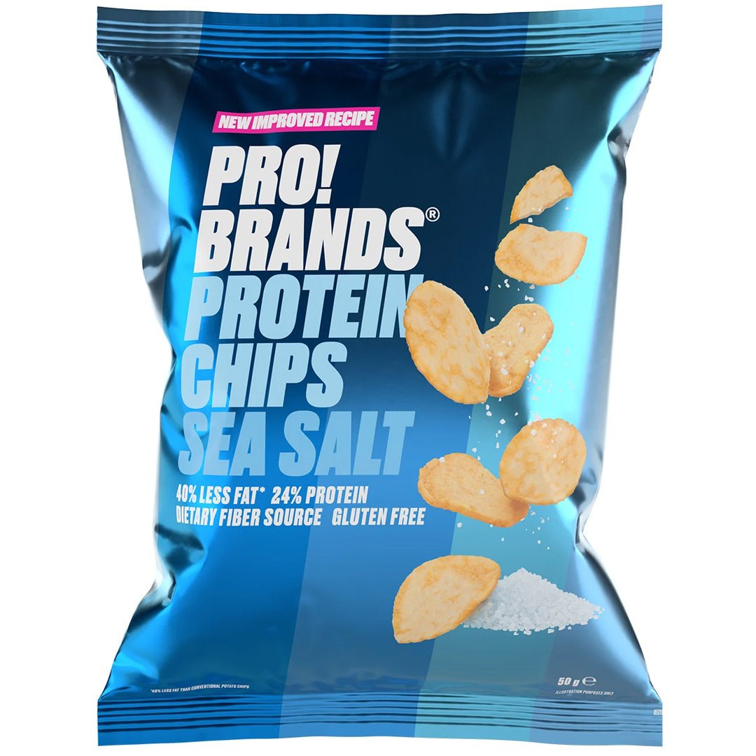 ProteinPro Chips 12x50g, Pro!Brands - Pro!Brands - hos Tommi Nutrition