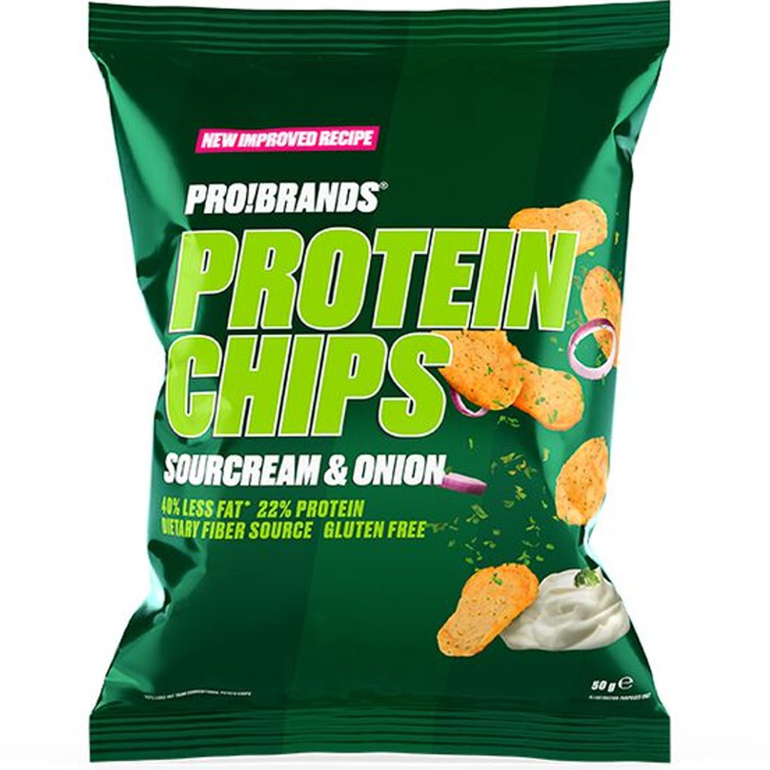 ProteinPro Chips 12x50g, Pro!Brands - Pro!Brands - hos Tommi Nutrition