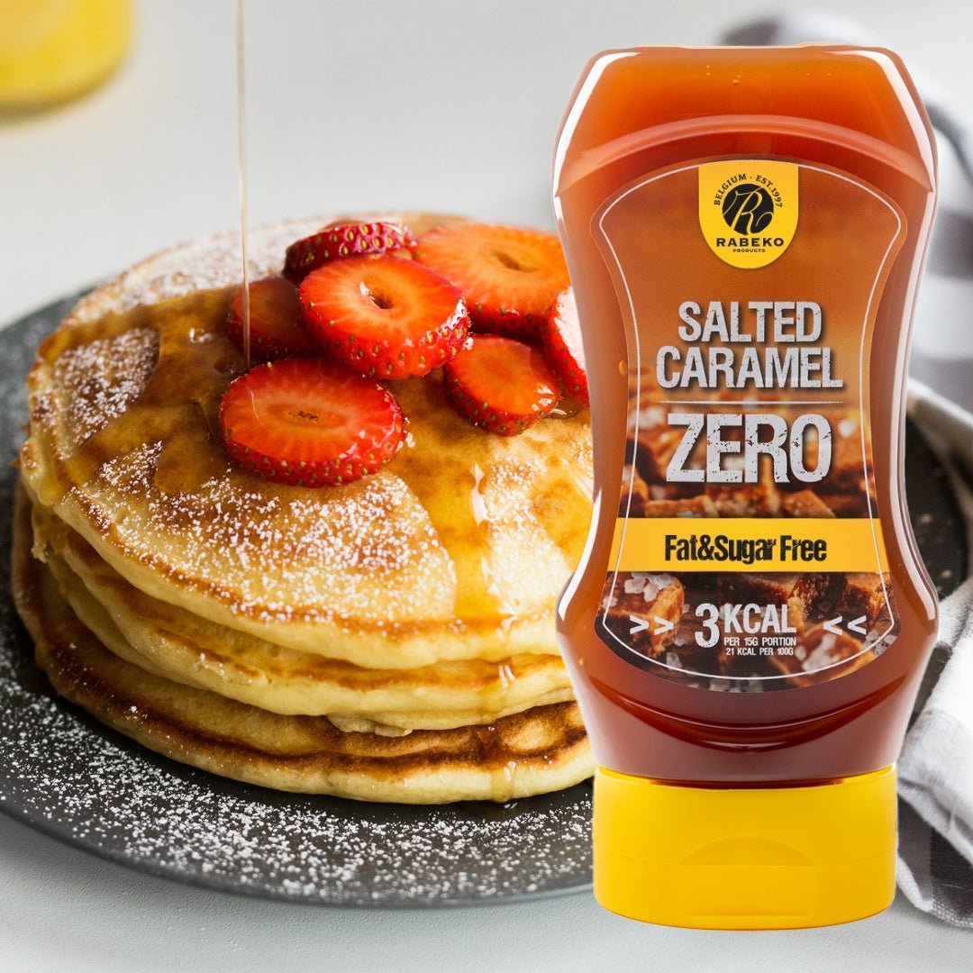 SALTED CARAMEL ZERO SAUCE 350ML, RABEKO - Rabeko - hos Tommi Nutrition
