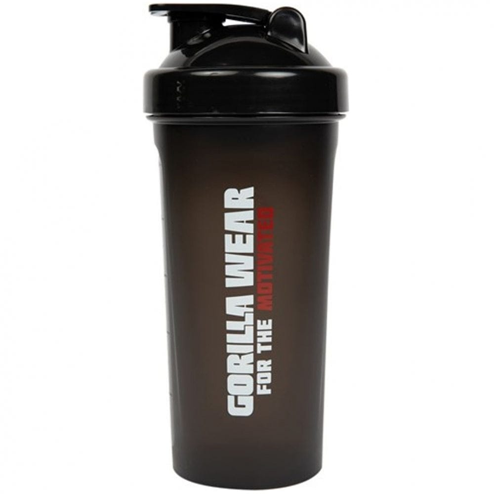 Shaker XXL 1000ml - For the motivated - Black/White, GORILLA WEAR - Tommi Nutrition