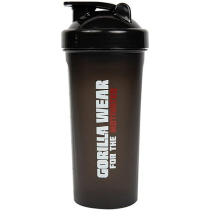 Shaker XXL 1000ml - For the motivated - Black/White, GORILLA WEAR - Tommi Nutrition