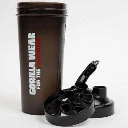 Shaker XXL 1000ml - For the motivated - Black/White, GORILLA WEAR - Tommi Nutrition