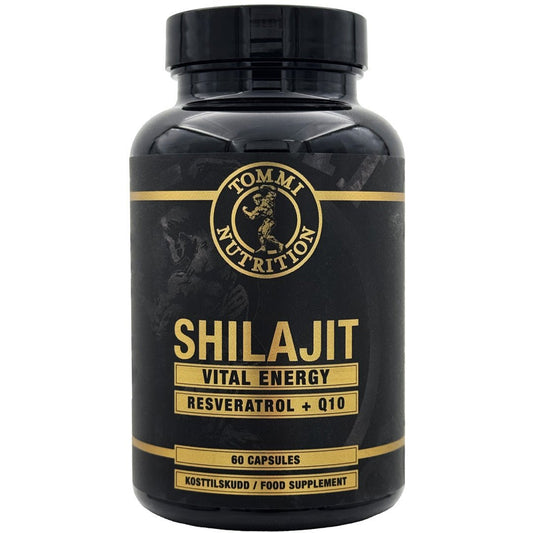 Shilajit Vital Energy 60 Kapsler - TN - Tommi Nutrition - hos Tommi Nutrition