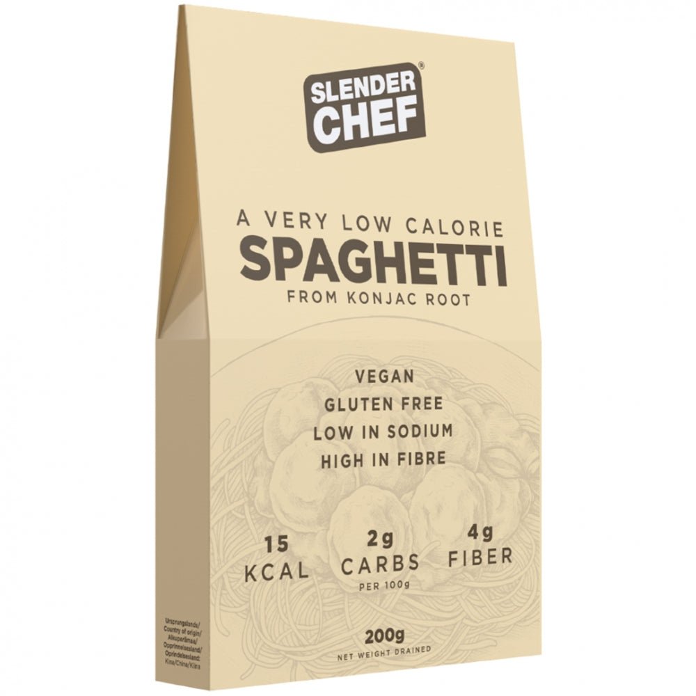 Slender Chef Spaghetti 200g - Slender Chef - hos Tommi Nutrition