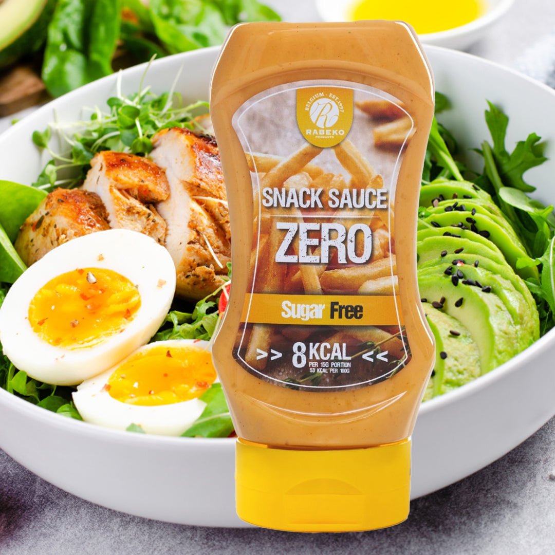 SNACK SAUCE ZERO SAUCE 350ML, RABEKO - Rabeko - hos Tommi Nutrition