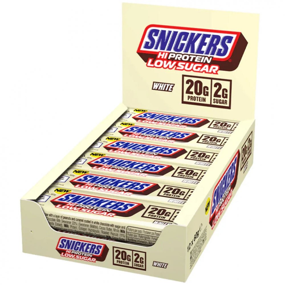 Snickers Low Sugar Protein bar 12 x 57g - Snickers - hos Tommi Nutrition