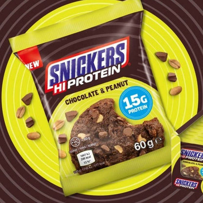 Snickers Protein Cookie - 12 x 60g - Snickers - hos Tommi Nutrition