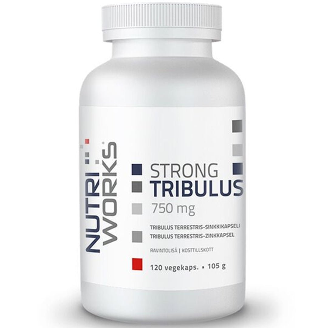 Strong Tribulus 120 kapsler, Nutri Works - Nutri Works - hos Tommi Nutrition