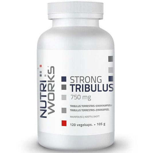 Strong Tribulus 120 kapsler, Nutri Works - Nutri Works - hos Tommi Nutrition