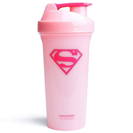 Supergirl Shaker 800ml, SmartShake Lite - Smartshake - hos Tommi Nutrition
