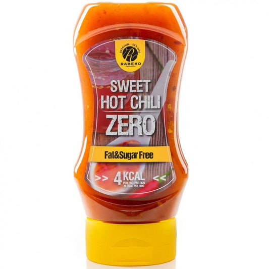 SWEET HOT CHILI ZERO SAUCE 350ML, RABEKO - Rabeko - hos Tommi Nutrition