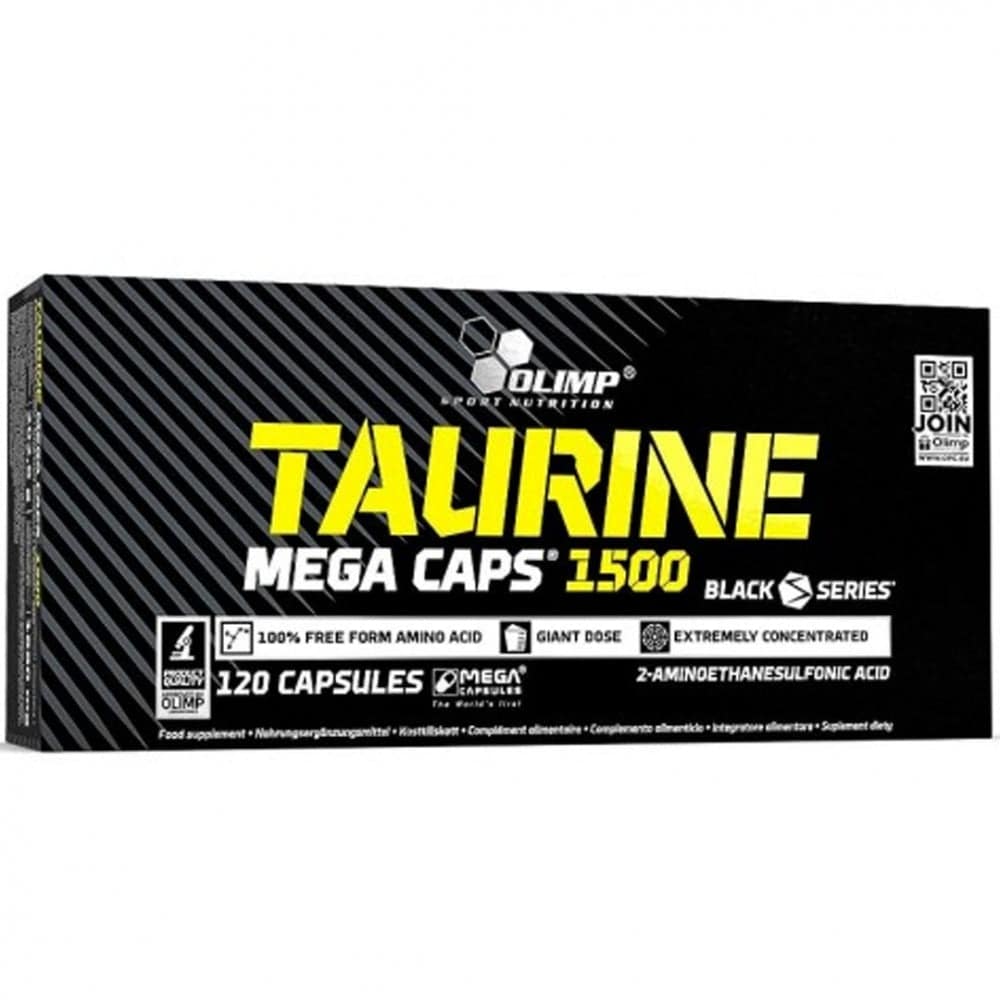 TAURINE MEGA CAPS 120 cap - Olimp - Olimp - hos Tommi Nutrition