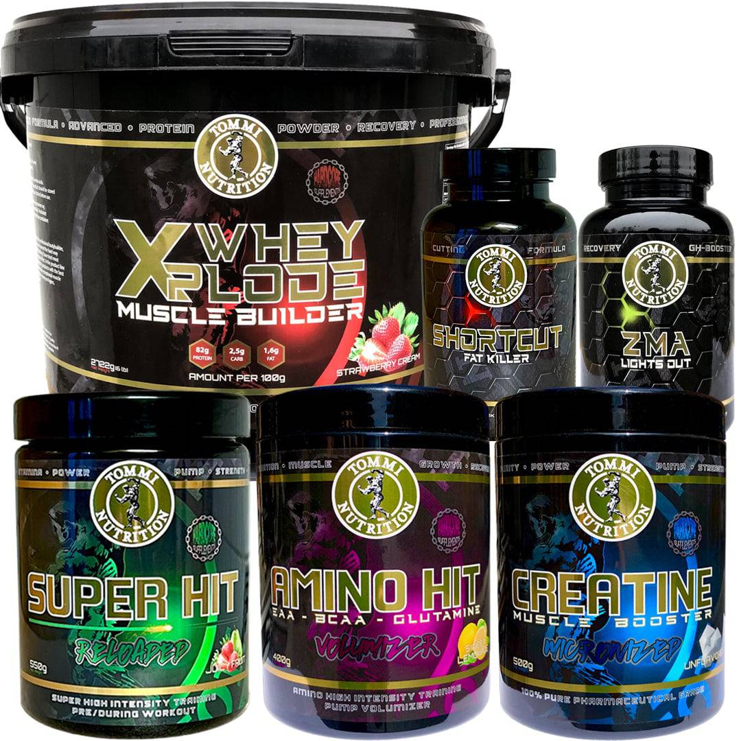 Tommi Nutrition Hardcore Pack - Tommi Nutrition - hos Tommi Nutrition
