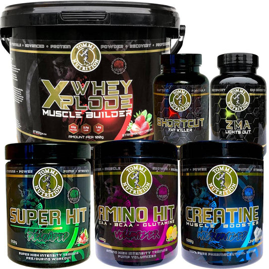 Tommi Nutrition Hardcore Pack - Tommi Nutrition - hos Tommi Nutrition