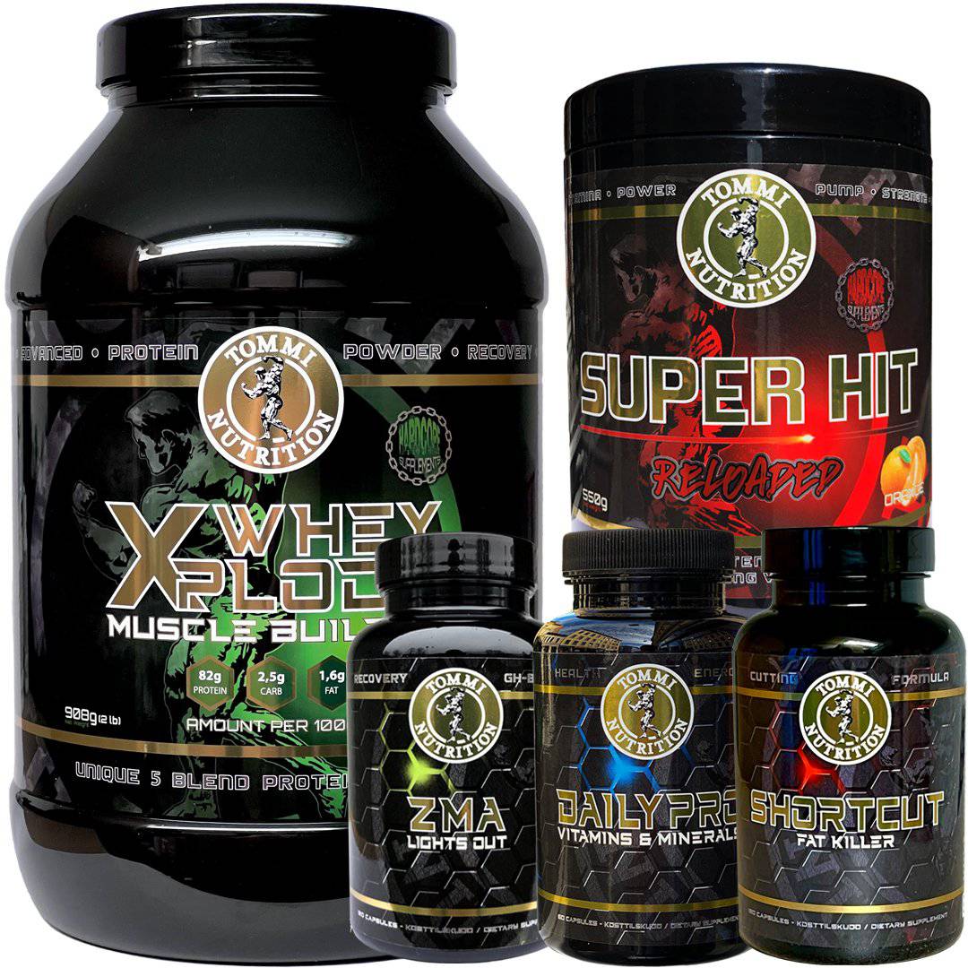 Total Muscle Pack - Tommi Nutrition - hos Tommi Nutrition