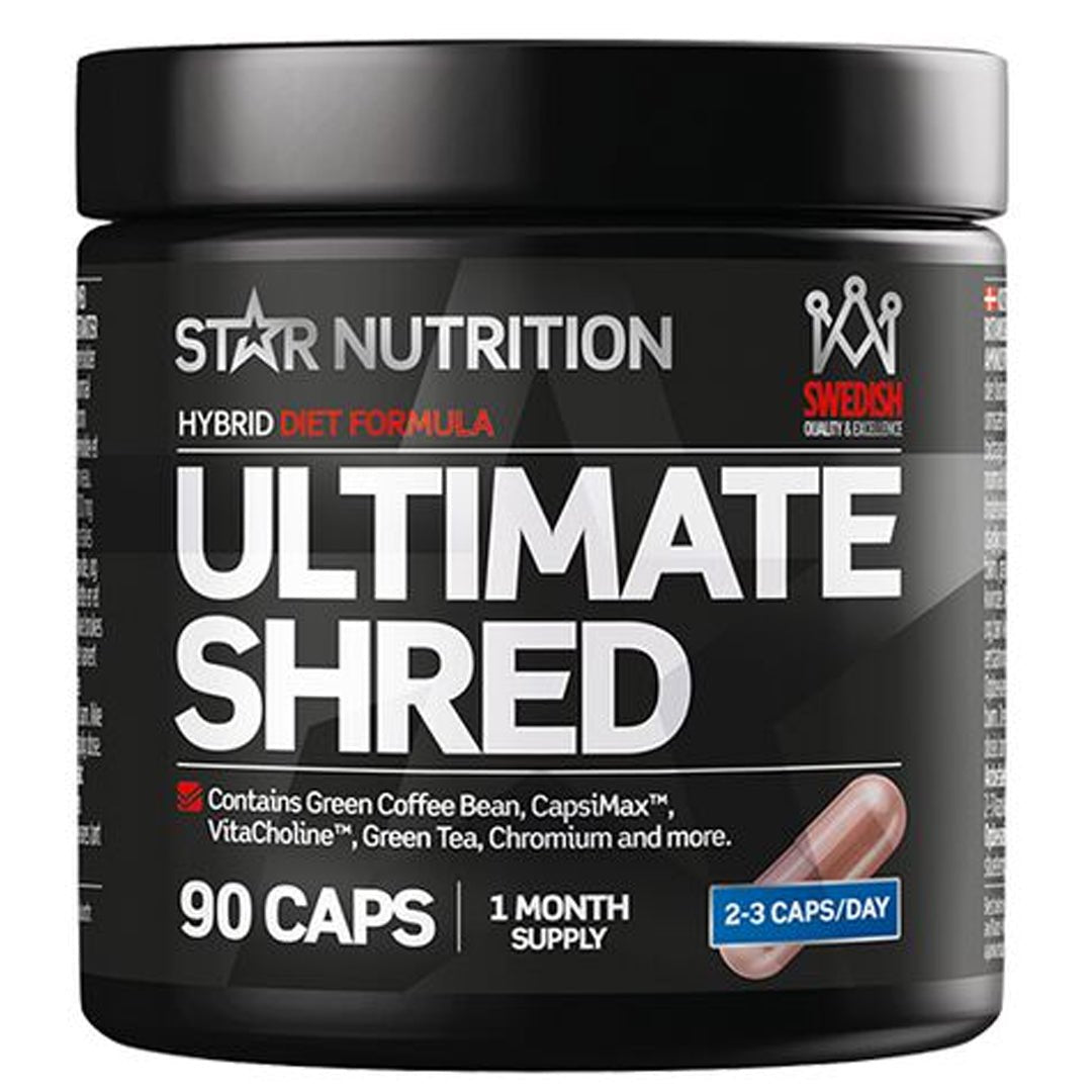 Ultimate Shred Fettforbrenner 90 kapsler, Star Nutrition - Star Nutrition - hos Tommi Nutrition