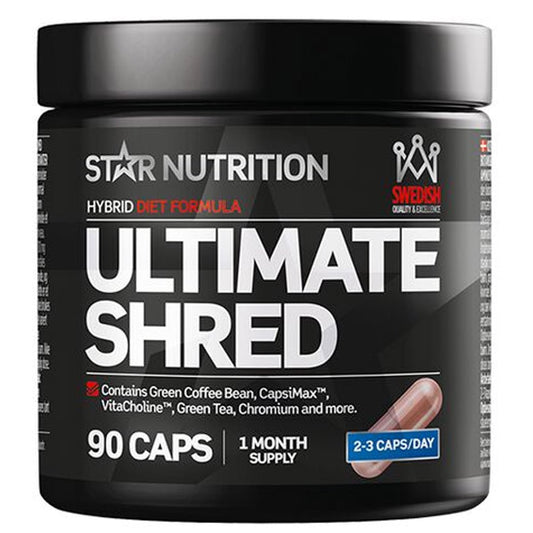 Ultimate Shred Fettforbrenner 90 kapsler, Star Nutrition - Star Nutrition - hos Tommi Nutrition