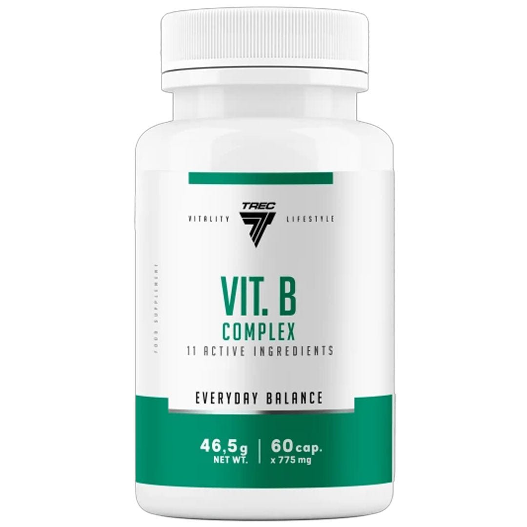 Vit. B Complex 60 cap, Trec - Trec - hos Tommi Nutrition