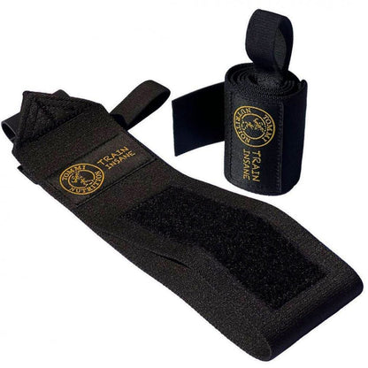Wrist Wraps Black / Gold, Tommi Nutrition - Tommi Nutrition - hos Tommi Nutrition