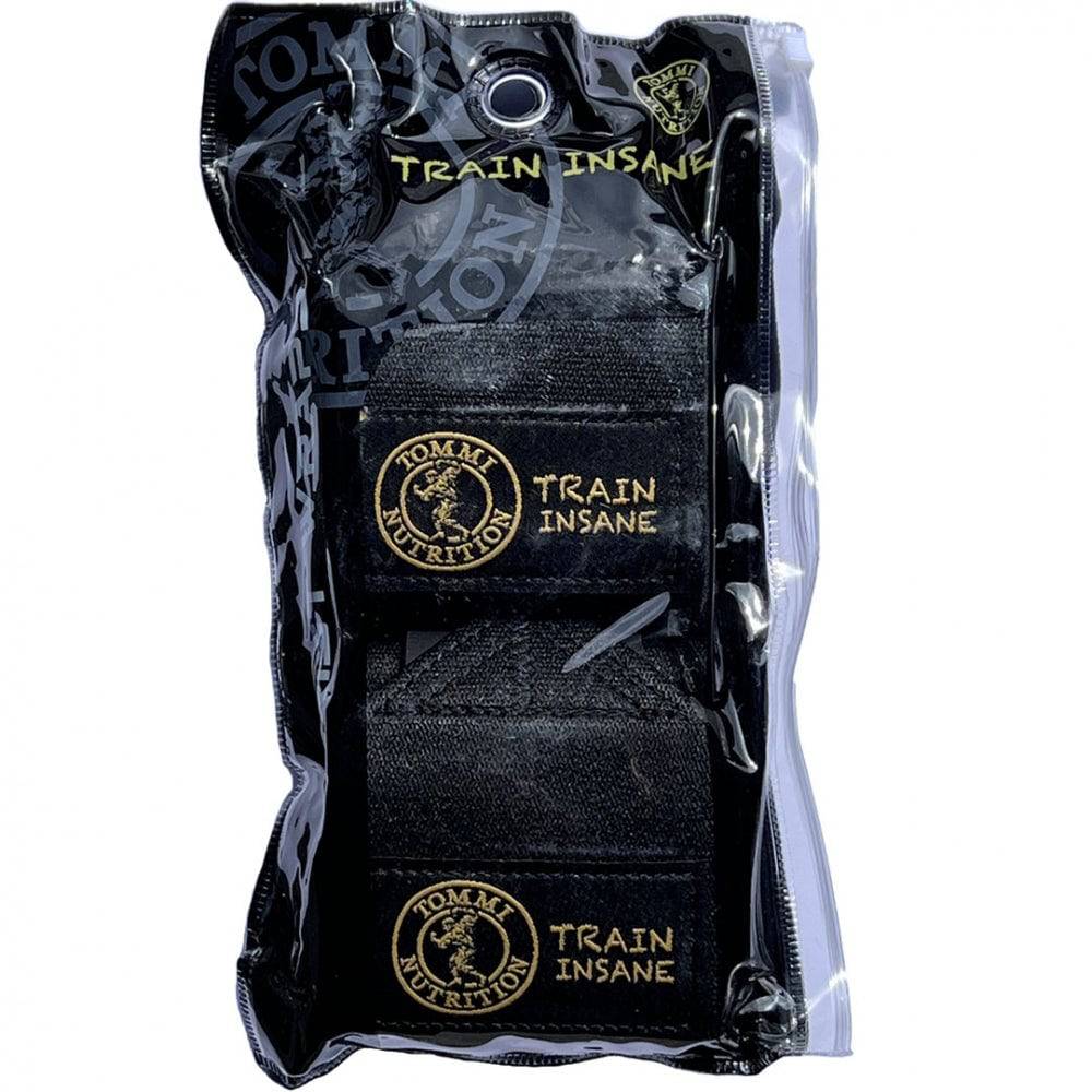Wrist Wraps Black / Gold, Tommi Nutrition - Tommi Nutrition - hos Tommi Nutrition